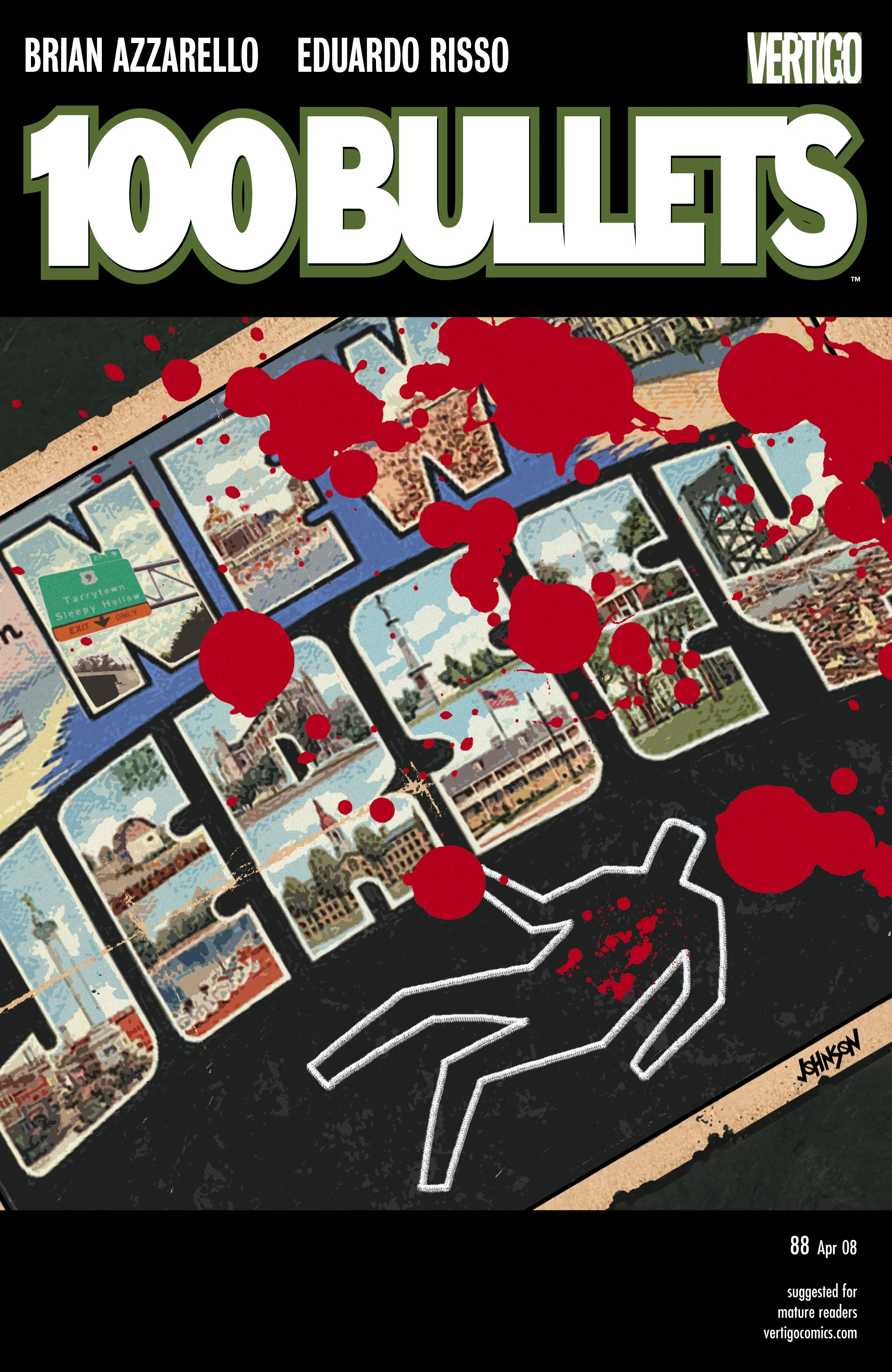 100 Bullets #88 (DC, 2008 — Cover A) cover